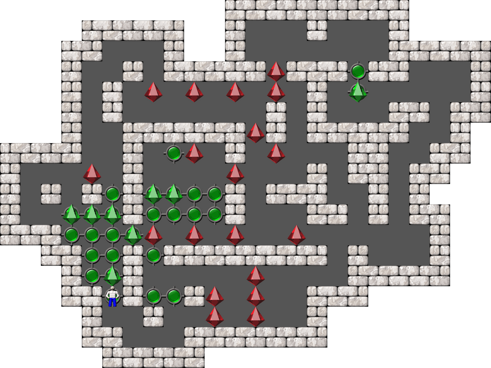 Sokoban David W. Skinner Arranged level 158